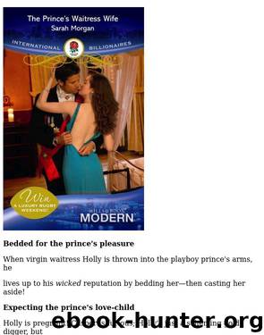 The Prince's Waitress Wife by Sarah Morgan