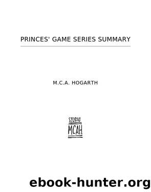 The Princes' Game Series Summary by M.C.A. Hogarth