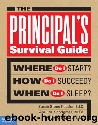 The Principal's Survival Guide by Susan Stone Kessler