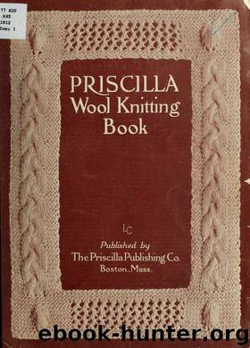 The Priscilla knitting book.. by Keys Gwen