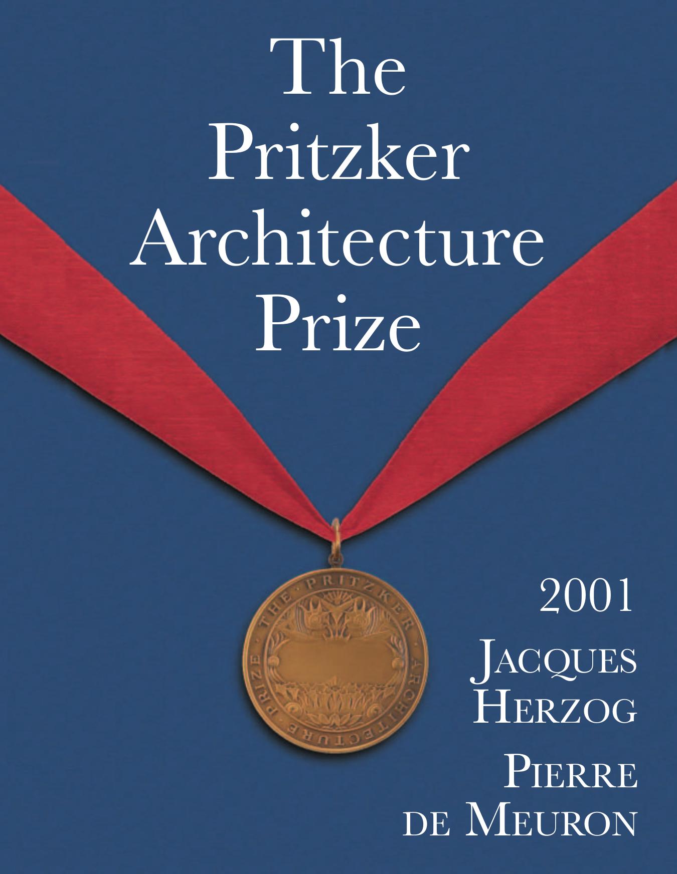 The Pritzker Architecture Prize by Herzog & De Meuron