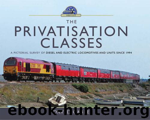 The Privatisation Classes: A Pictorial Survey of Diesel and Electric Locomotives and Units since 1994 (Modern Traction Profiles) by Cable David