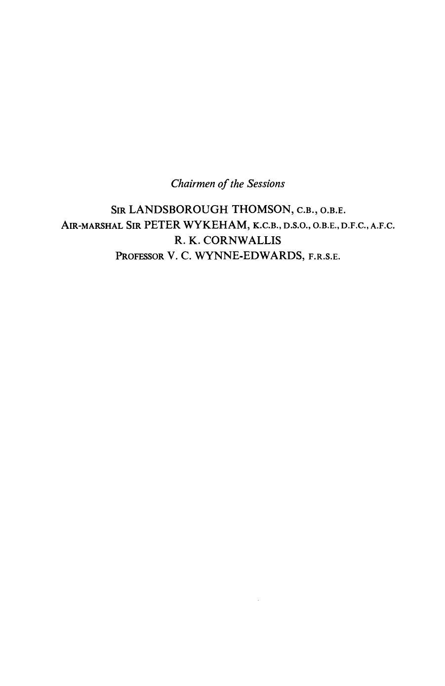The Problems of Birds As Pests. Proceedings of a Symposium Held at the Royal Geographical Society, London, on 28 and 29 September 1967 by R. K. Murton and E. N. Wright (Eds.)