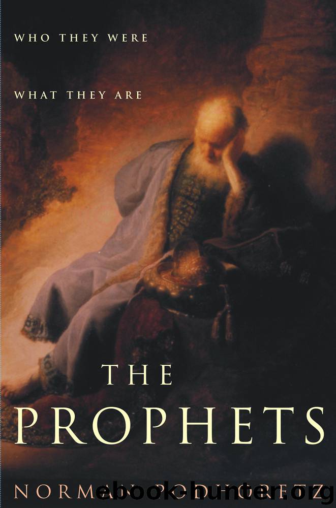 The Prophets by Norman Podhoretz