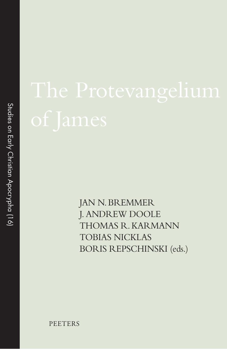 The Protevangelium of James by unknow