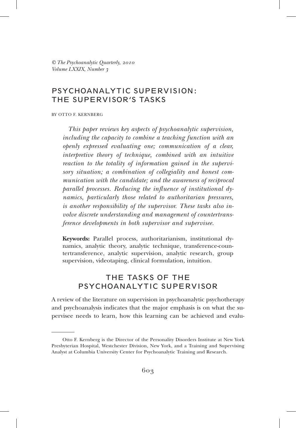 The Psychoanalytic Quarterly, Volume 79, Issue 3 (2010) by Unknown