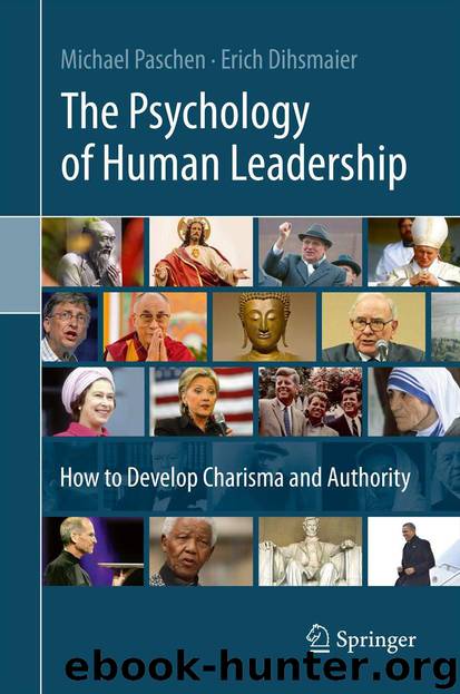 The Psychology of Human Leadership: How To Develop Charisma and Authority by Michael Paschen & Erich Dihsmaier
