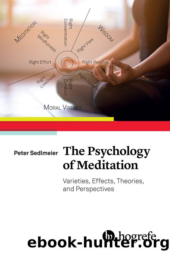 The Psychology of Meditation by Sedlmeier Peter;
