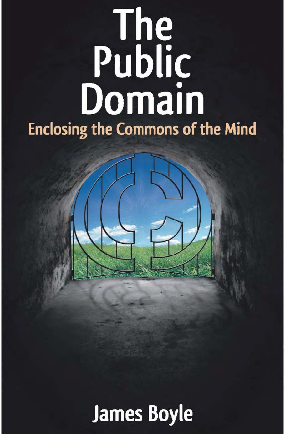 The Public Domain: Enclosing the Commons of the Mind by James Boyle