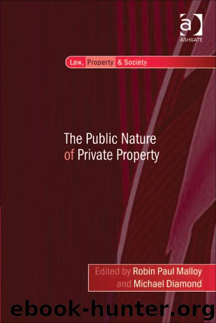 The Public Nature of Private Property by Robin Paul Malloy & Michael Diamond