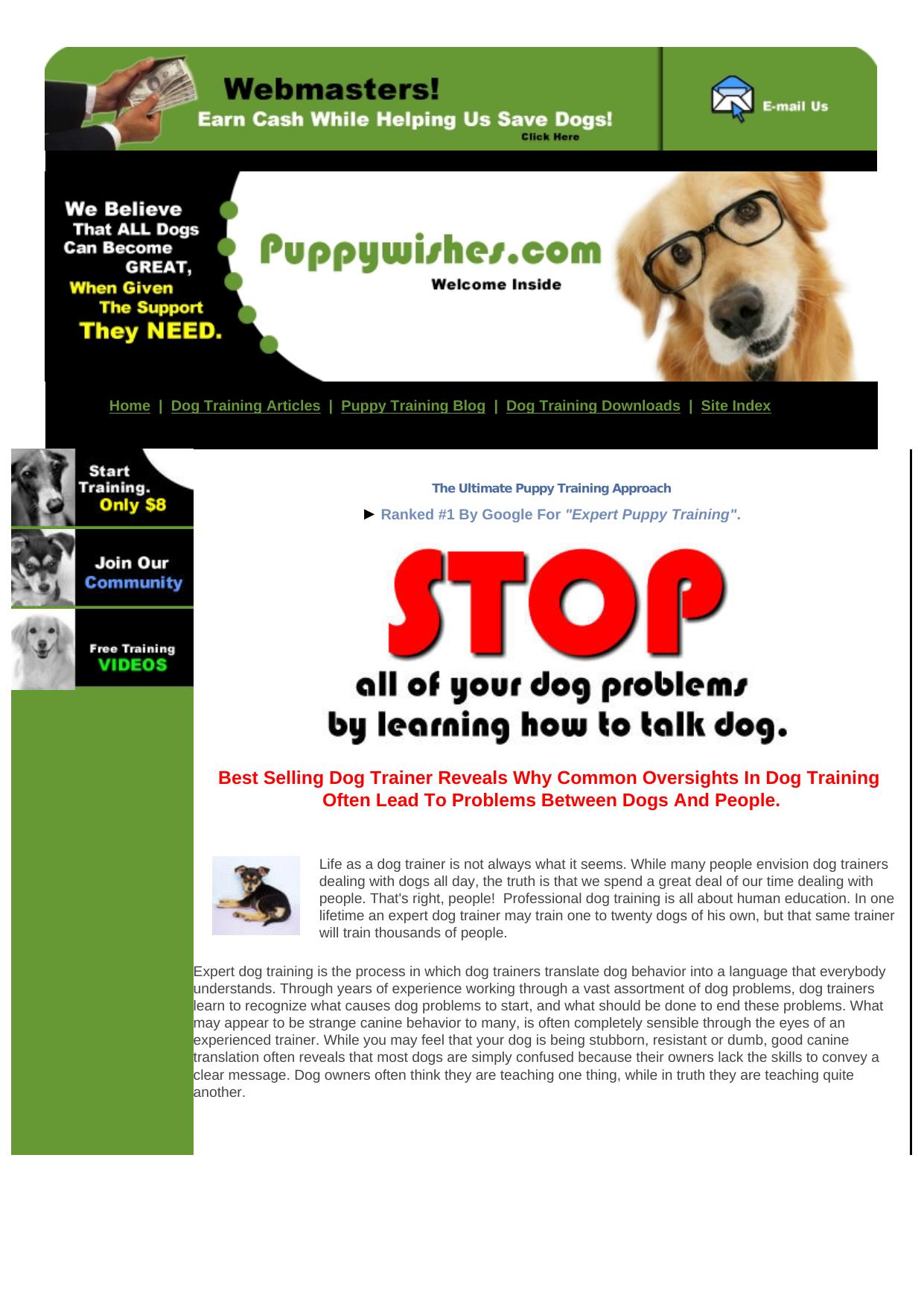 The Puppy Prophecy - Learn How To Become A Dog Whisperer! by Best of Kuszter's Collection