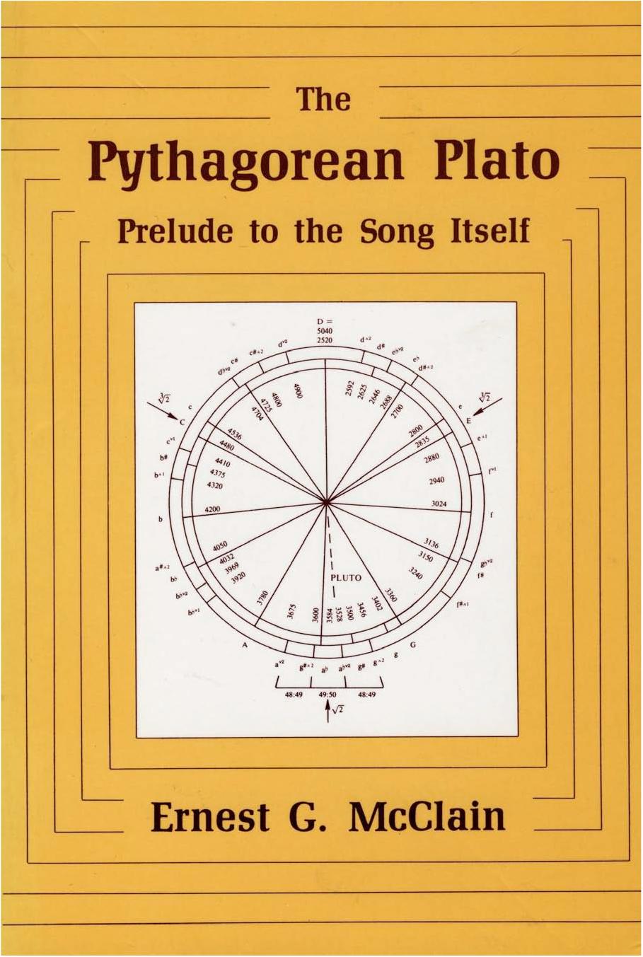 The Pythagorean Plato: Prelude to the Song Itself by Ernest G. McClain