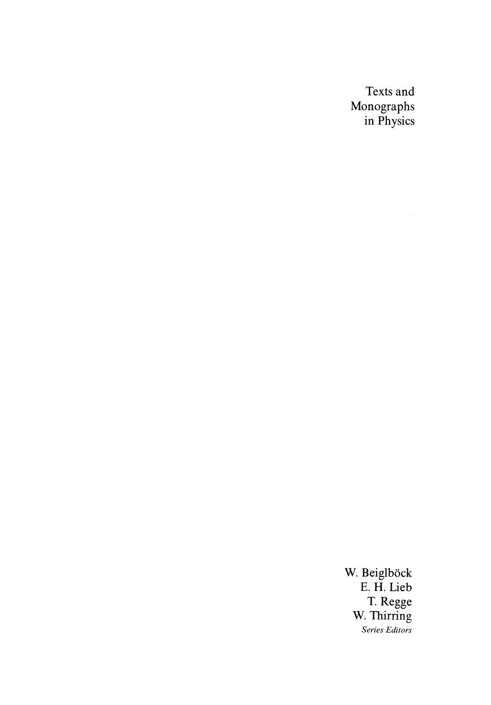 The Quantum Mechanical Few-Body Problem by Professor Dr. Walter Glöckle (auth.)