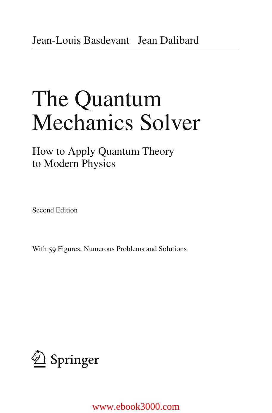The Quantum Mechanics Solver by Unknow