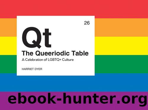 The Queeriodic Table - A Celebration of LGBTQ+ Culture by Harriet Dyer