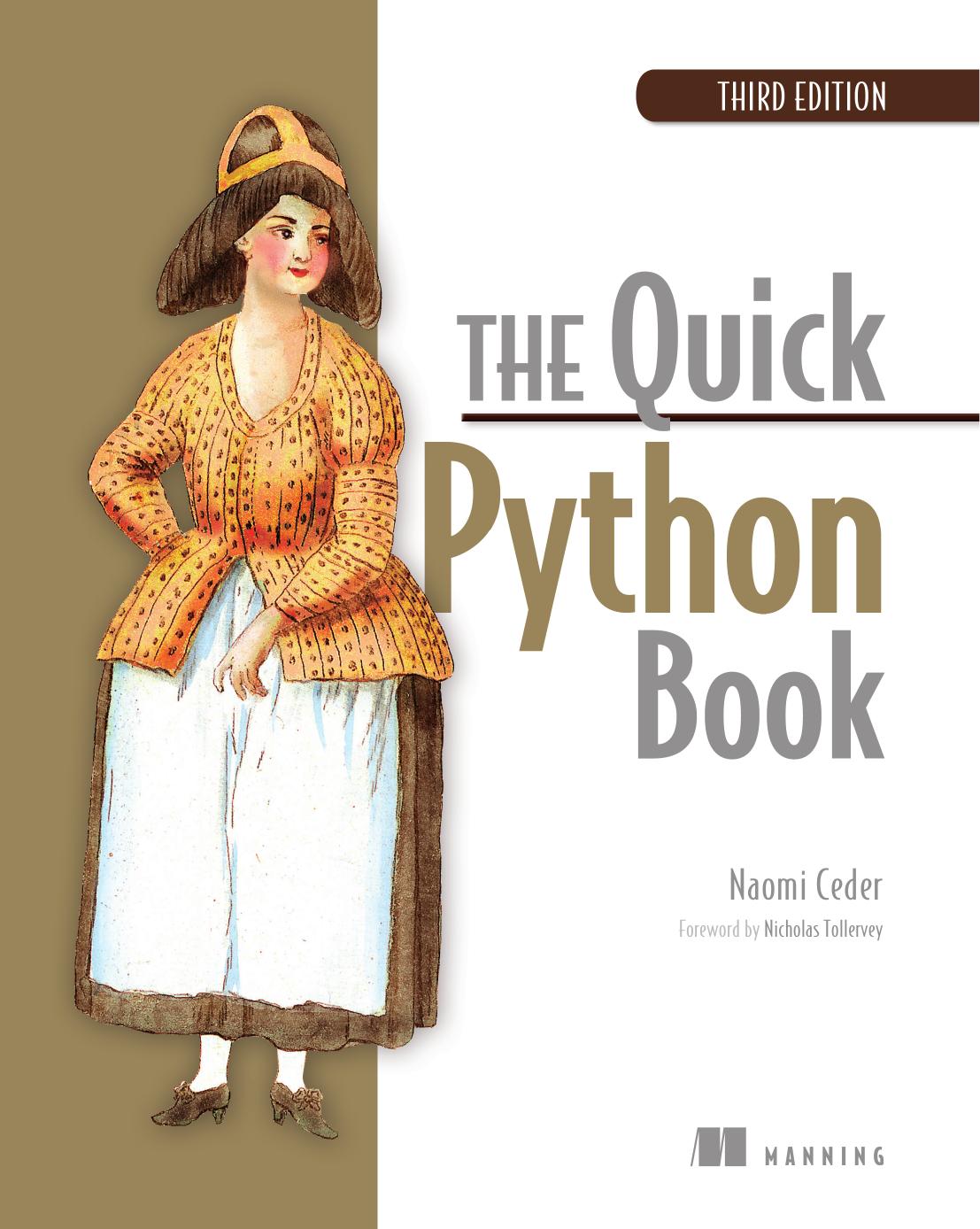 The Quick Python Book by Unknown