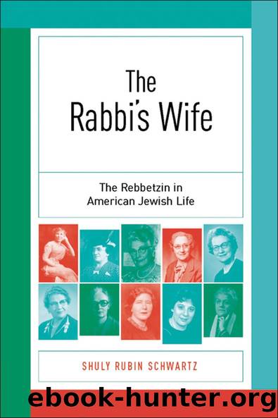 The Rabbi's Wife by Shuly Rubin Schwartz