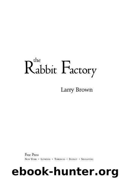 The Rabbit Factory by Larry Brown