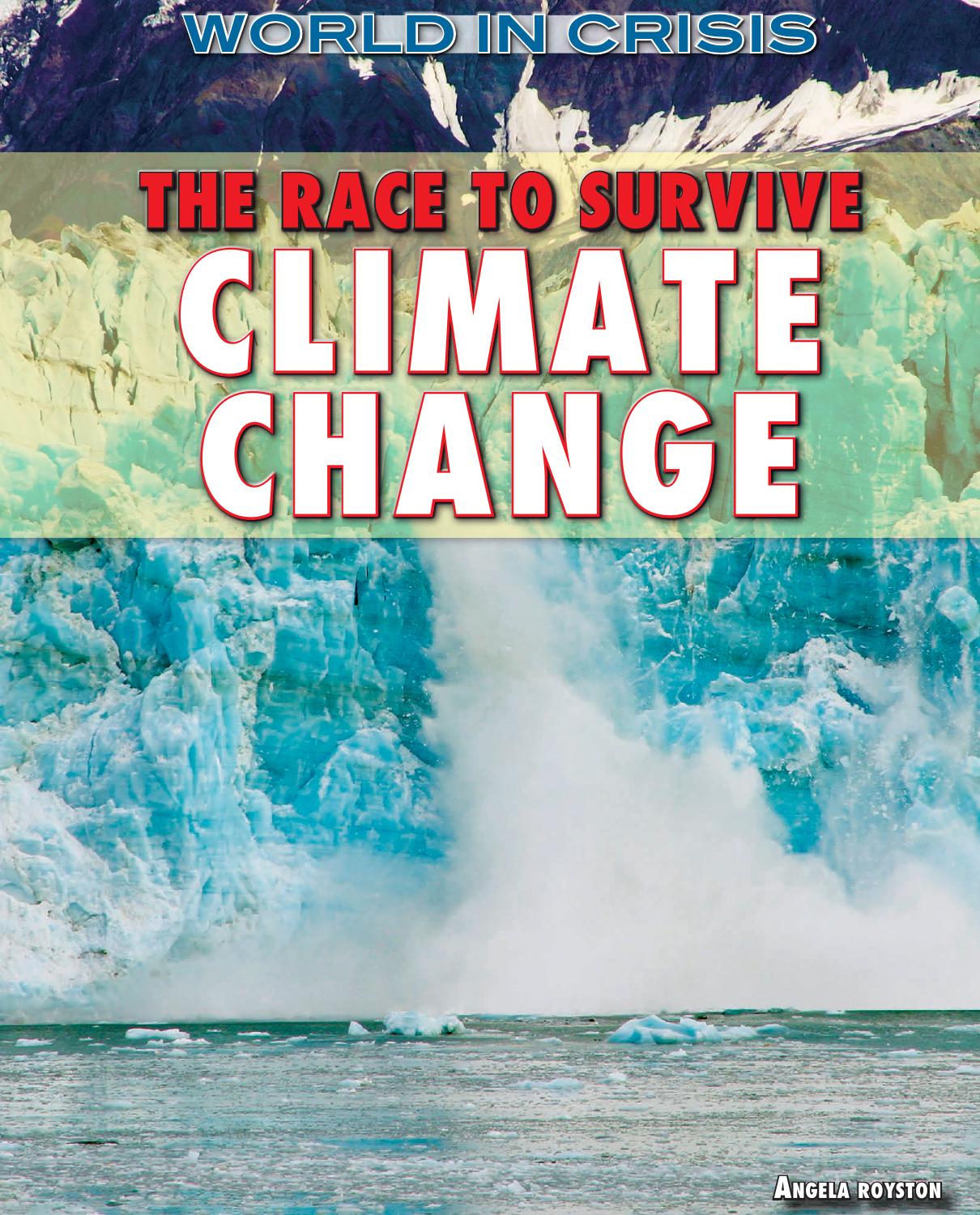 The Race to Survive Climate Change by Angela Royston