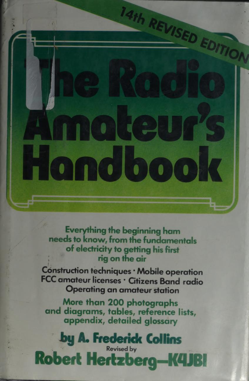 The Radio Amateur's Handbook by A. Frederick Collins