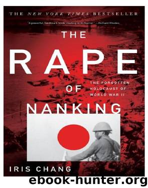 The Rape Of Nanking by Iris Chang
