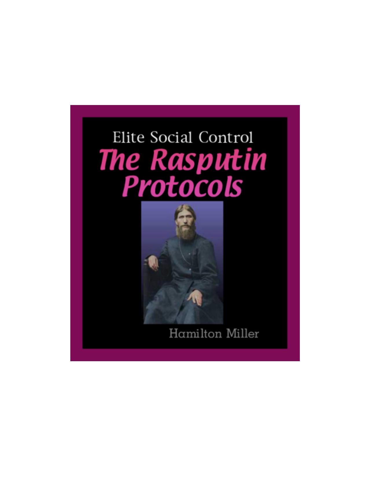 The Rasputin Protocols by Hamilton Miller
