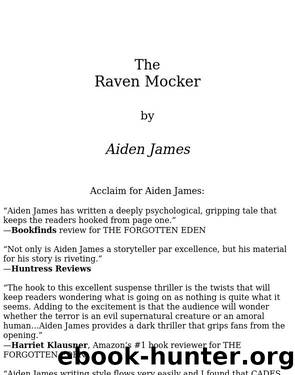 The Raven Mocker Evil Returns to Cades Cove by Aiden James