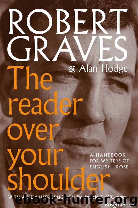 The Reader Over Your Shoulder by Robert Graves & Alan Hodge