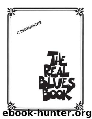 The Real Blues Book (Songbook) by Hal Leonard Corp