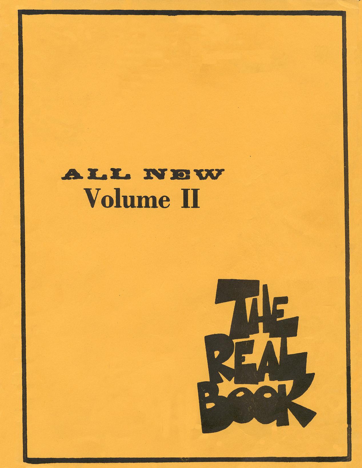 The Real Book - 1st Edition by Vol. 2 (Concert C)