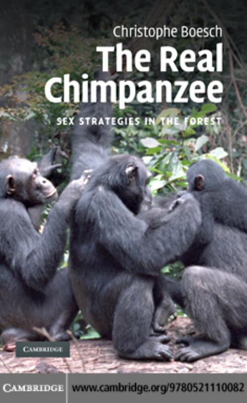 The Real Chimpanzee: Sex Strategies in the Forest by Christophe Boesch
