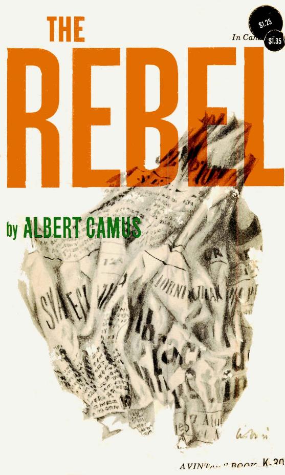 The Rebel by Albert Camus