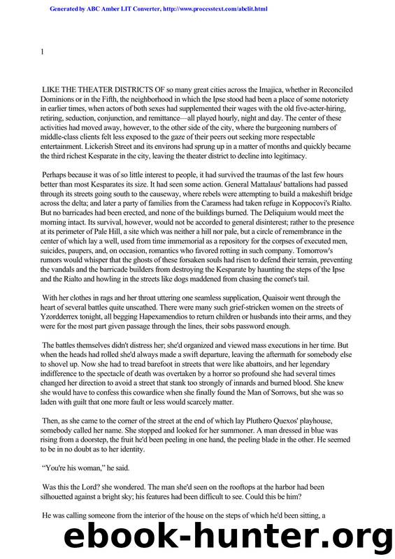 The Reconciliator by Clive Barker