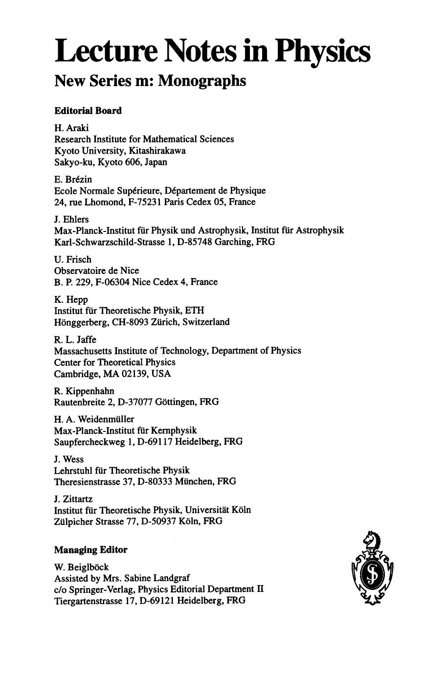 The Recursion Method (Lecture Notes in Physics monographs) by V.S. Viswanath Gerhard Muller G Mueller