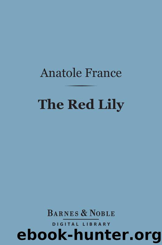 The Red Lily by Anatole France
