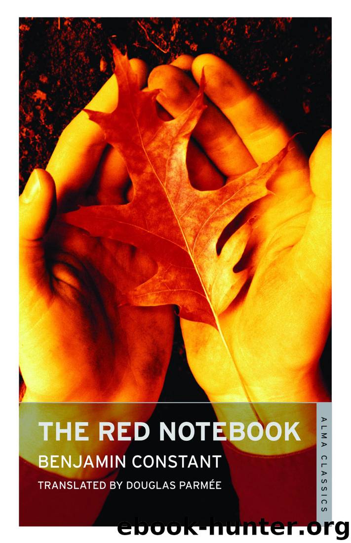 The Red Notebook (Alma Classics) by Benjamin Constant