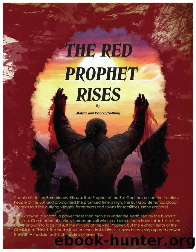 The Red Prophet Rises (FG&G) by Unknown