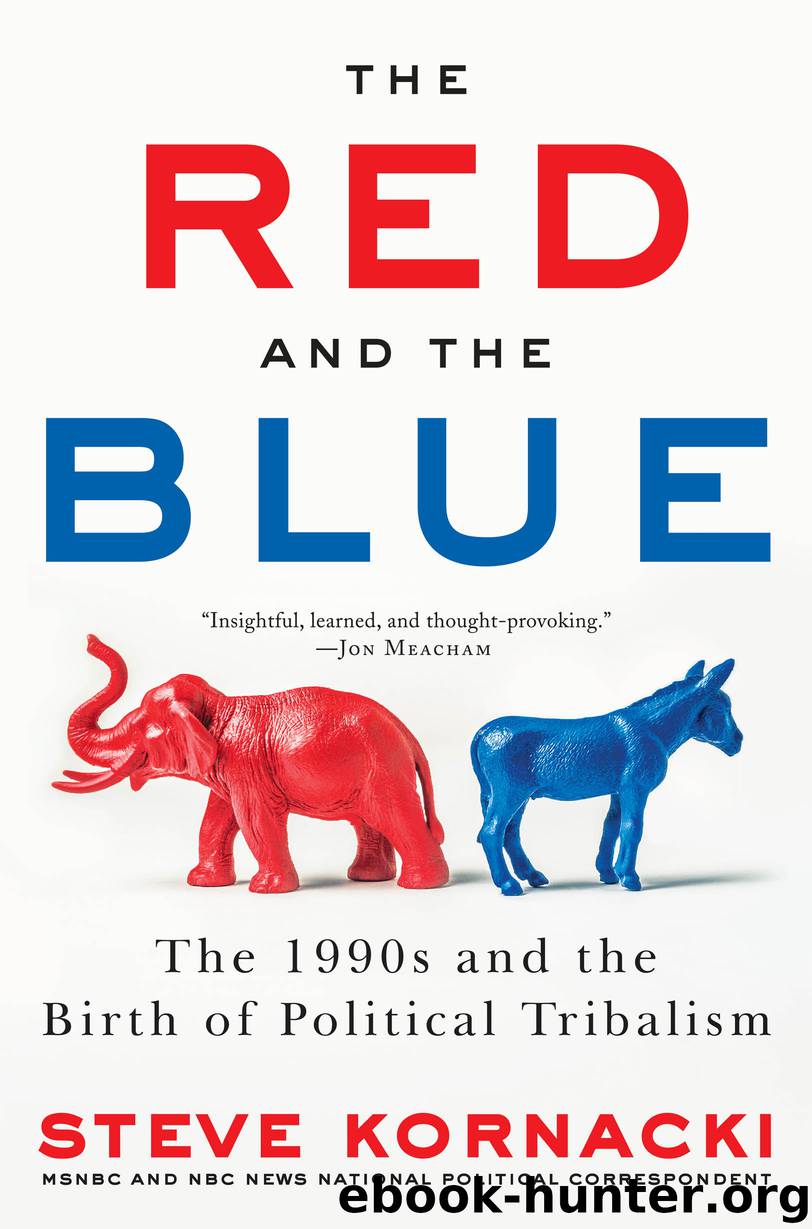 The Red and the Blue by Steve Kornacki
