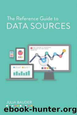 The Reference Guide to Data Sources by Julia Bauder