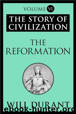 The Reformation by Durant Will