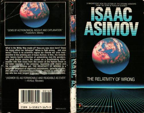 The Relativity of Wrong by Isaac Asimov