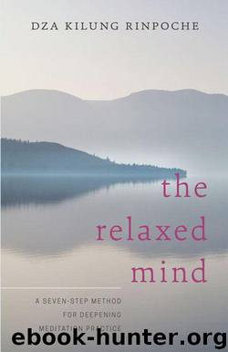 The Relaxed Mind: A Seven-Step Method for Deepening Meditation Practice by Dza Kilung Rinpoche