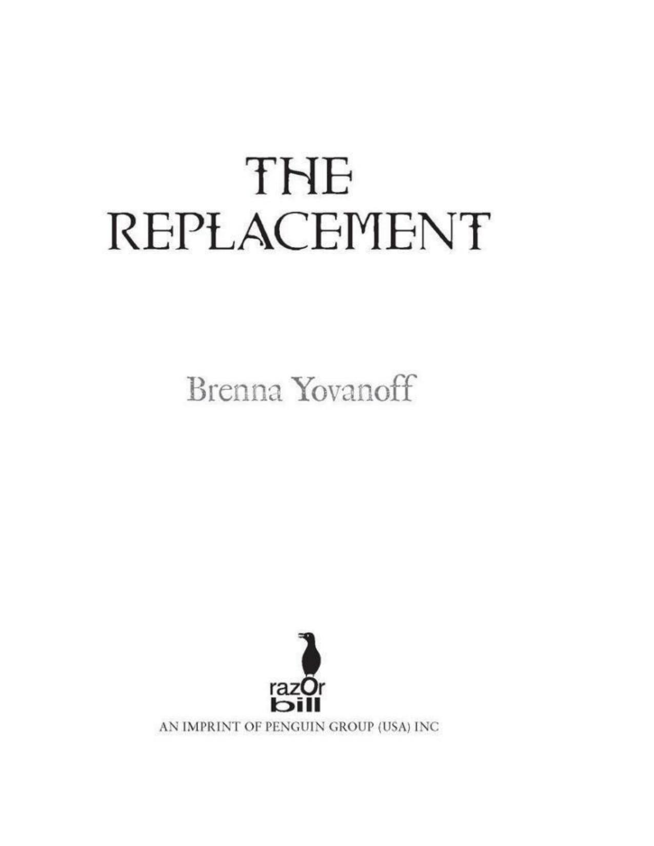 The Replacement by Brenna Yovanoff