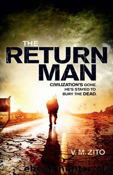 The Return Man: Civilisation’s Gone. He’s Stayed to Bury the Dead. by V. M. Zito