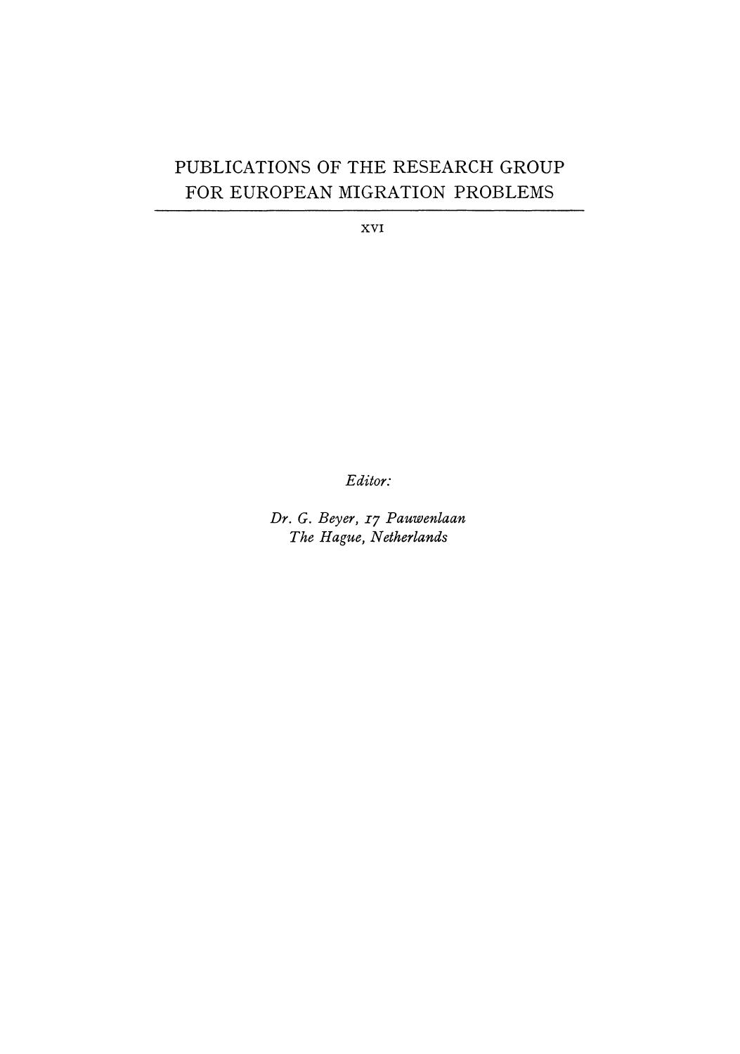 The Return Movement of Jews to Austria after the Second World War: With special consideration of the return from IsraÃ«l by F. Wilder-Okladek (auth.)