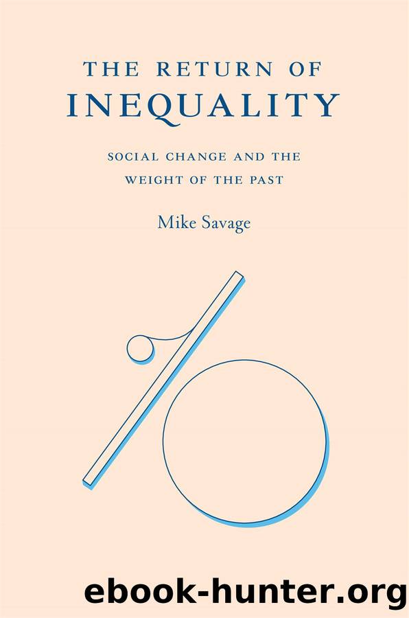 The Return of Inequality by Mike Savage
