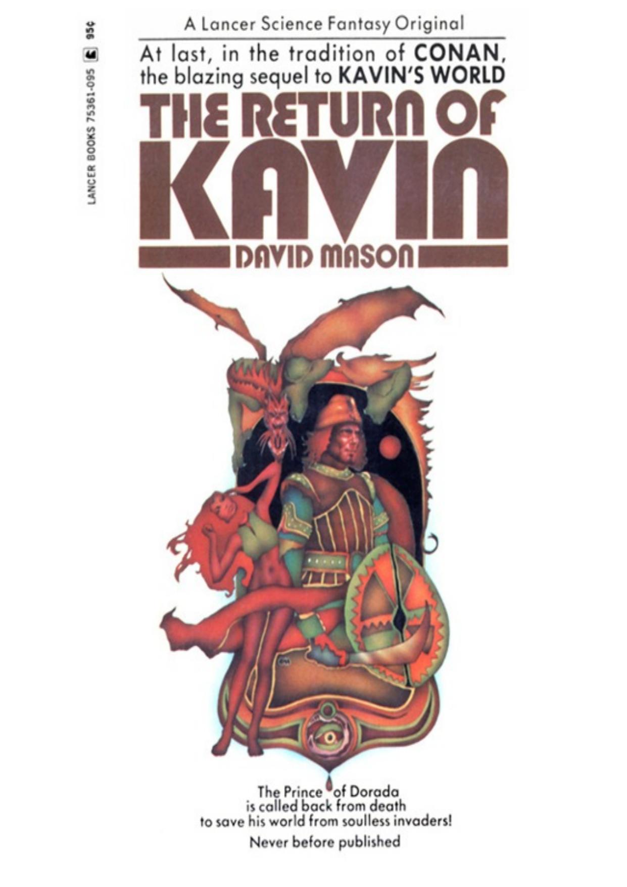 The Return of Kavin by David Mason