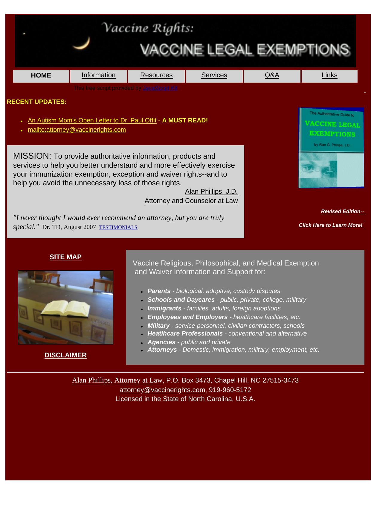 The Revised Authoritative Guide To Vaccine Legal Exemptions. by Best of Kuszter's Collection