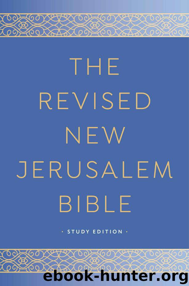 The Revised New Jerusalem Bible by Unknown