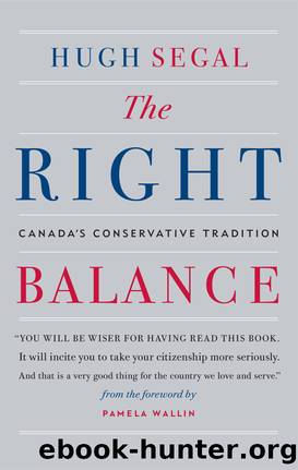 The Right Balance by Hugh Segal